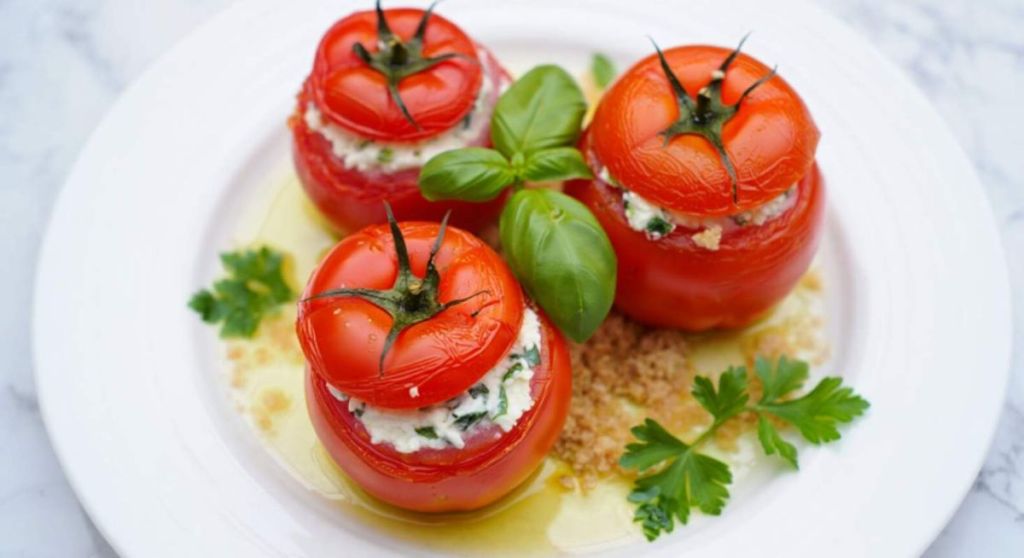 Tomates farcies froides ultra-légères