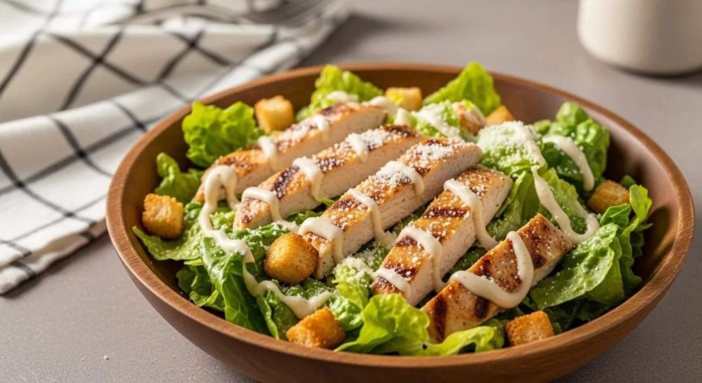 Salade Cesar façon wrap