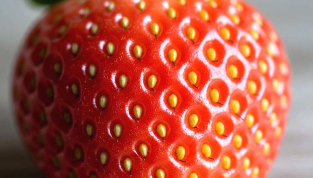Fraise en gros plan