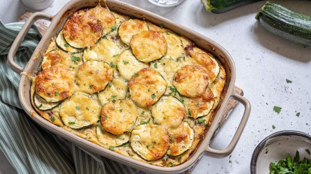 Gratin de courgettes