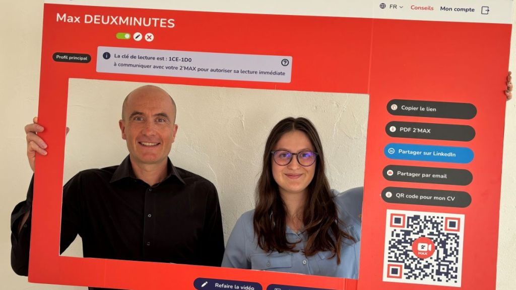Une vidéo en « 2 Minutes Max » pour convaincre un futur employeur
