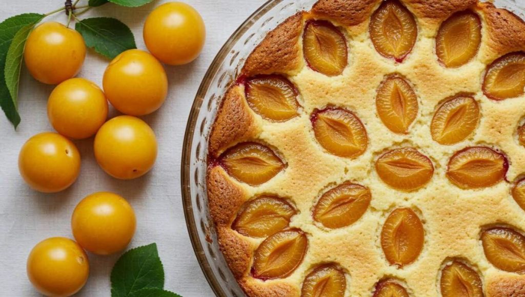 Clafoutis aux mirabelles