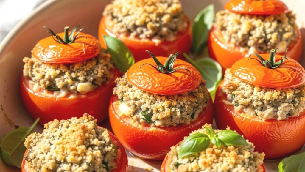 Tomates farcies bien garnies