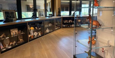Une partie du musée du chien.