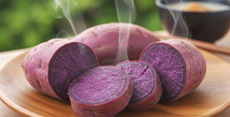 Patate douce violette