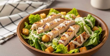 Salade Cesar façon wrap