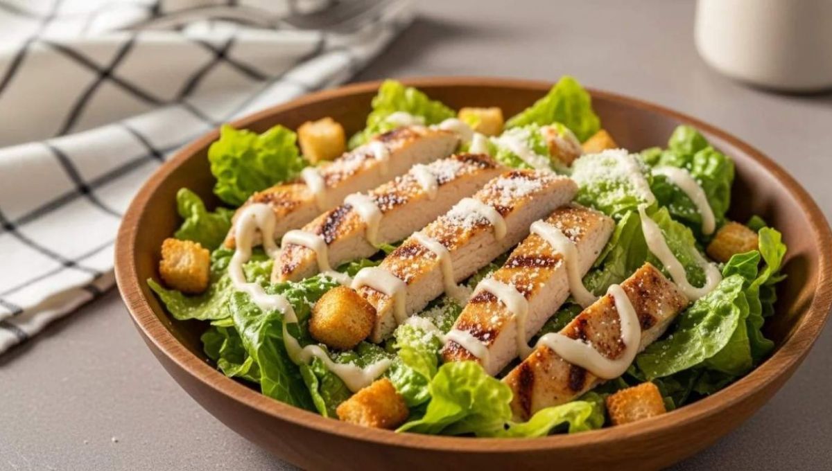 Salade Cesar façon wrap