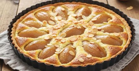 Tarte aux poires Bourdaloue