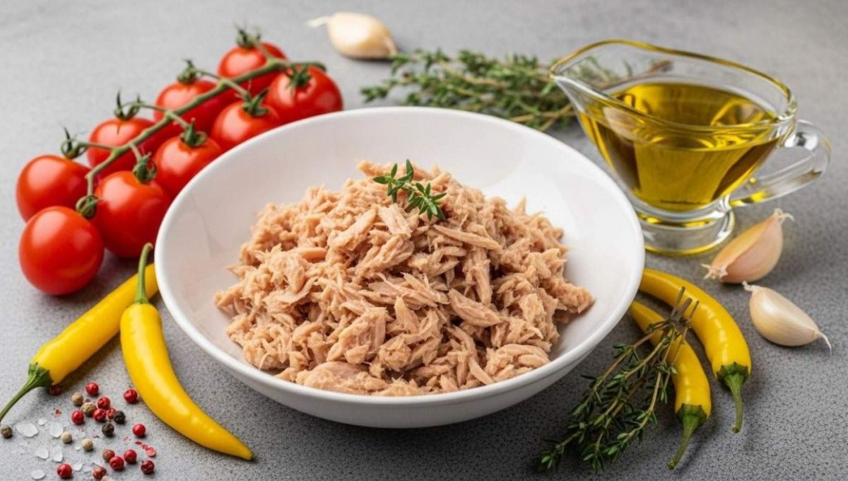 Ingrédients pour tartinade de thon
