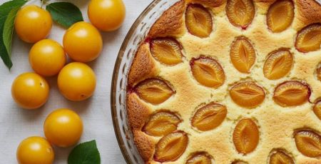 Clafoutis aux mirabelles