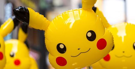 Un ballon Pikachu