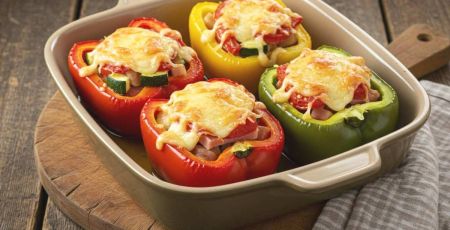 Courgettes, tomates, fromage… ces poivrons farcis sont un délice de saison même pour ceux qui n’aiment pas les légumes en cette rentrée