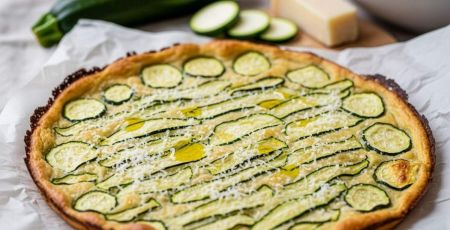 Scarpaccia de courgettes
