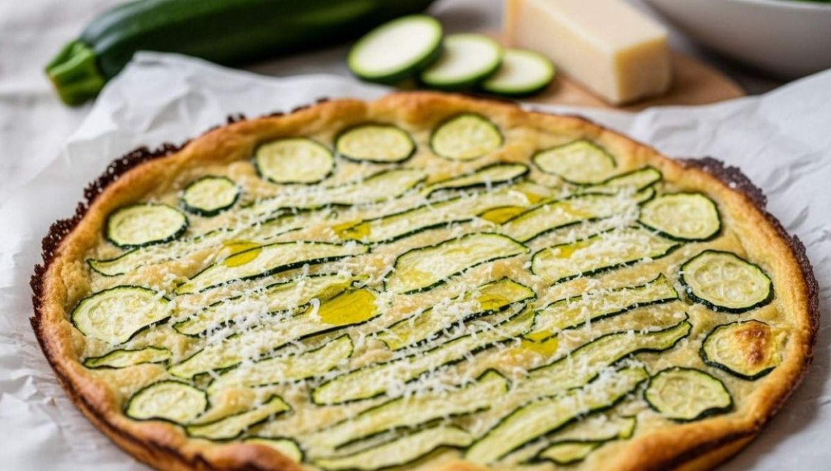 Scarpaccia de courgettes