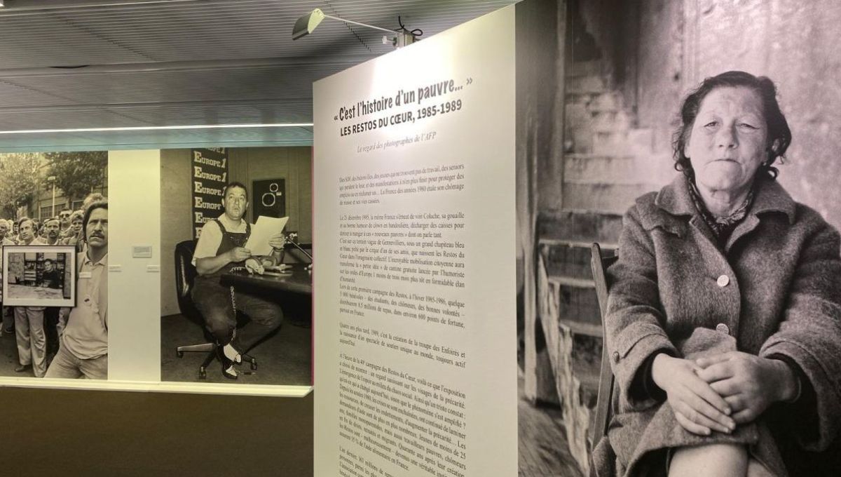 Exposition : “C’est l’histoire d’un pauvre” retrace 40 ans des Restos du Cœur