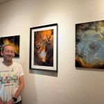 Greg prend en photo les étoiles depuis le centre-ville de Strasbourg