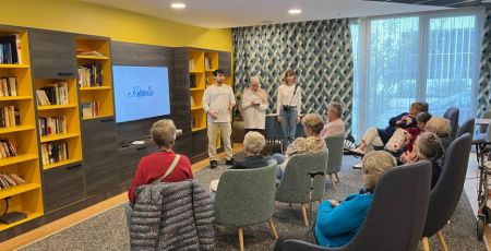 Koppelia,une console de jeux destinée aux seniors en Ehpad et maison de retraite