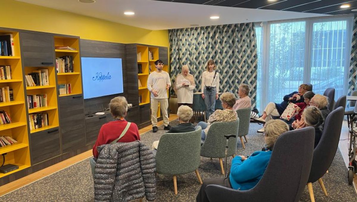 Koppelia,une console de jeux destinée aux seniors en Ehpad et maison de retraite