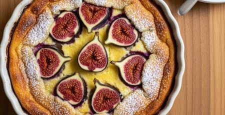 Clafoutis aux figues