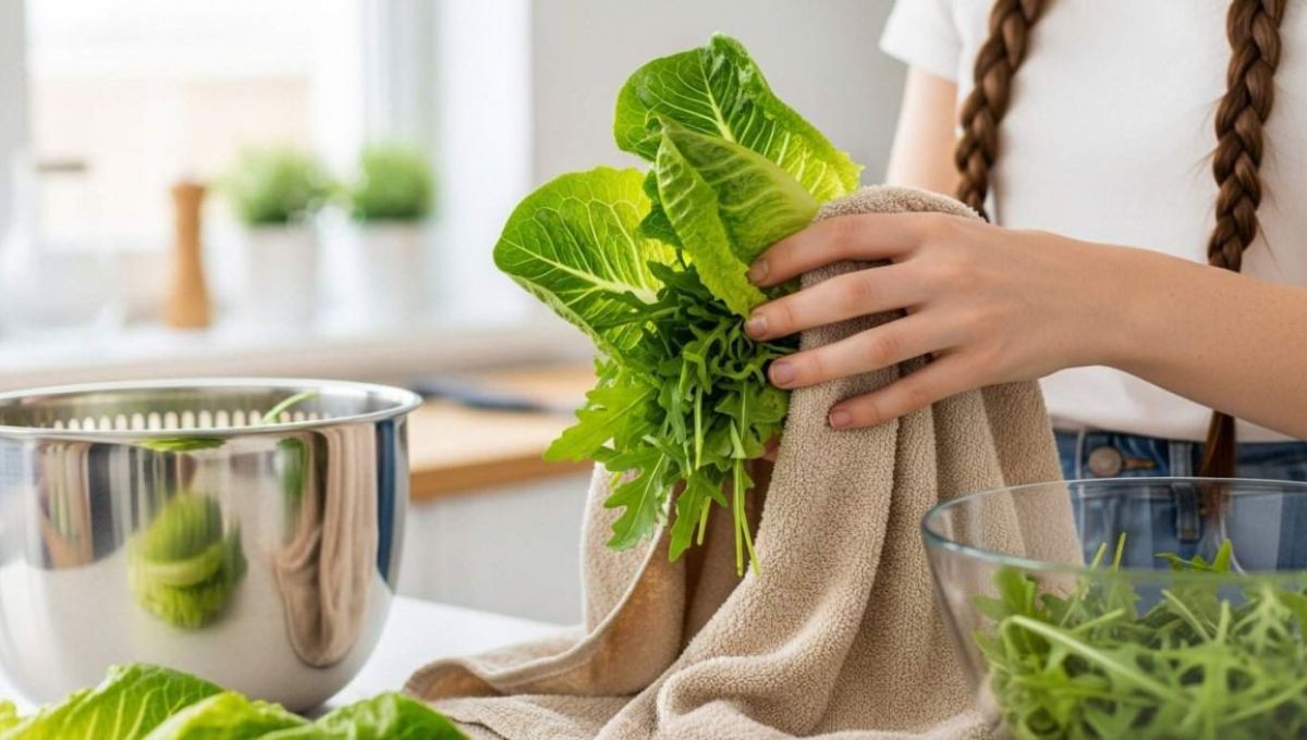 Astuce salade flétrie