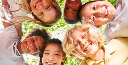 Des enfants qui ont le sourire !
