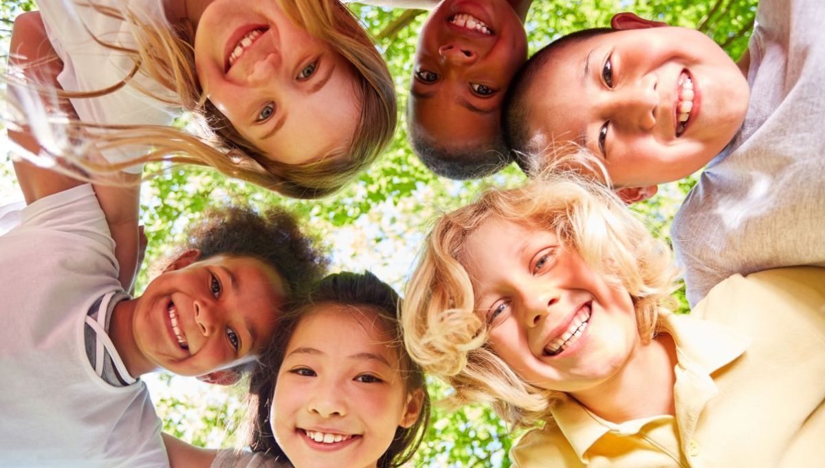 Des enfants qui ont le sourire !