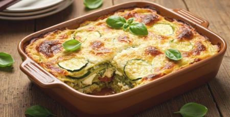 Lasagnes aux courgettes