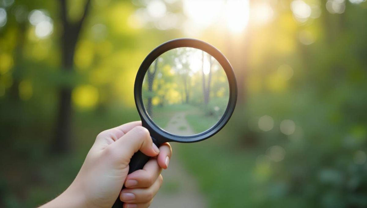 Loupe sur l'air dans une forêt - crédit photo : Jutha via Adobe Stock
