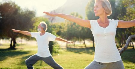 Seniors qui font du sport