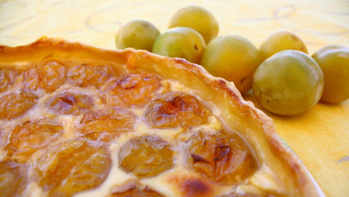 Tarte aux reines claudes