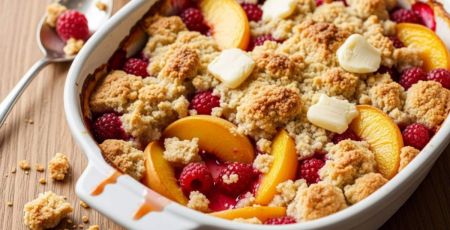 Crumble aux fruits d'été