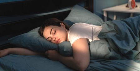 Femme qui dort