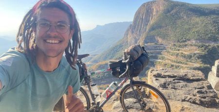 Xavier a parcouru 21000kms à vélo à travers 23 pays d’Afrique